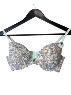 NWT Lucky Brand Light Lift Demi Bra Floral Print - Size 34C